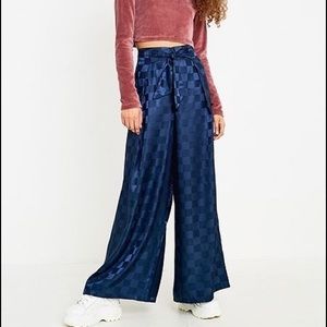 Urban Outfitters Checkered Wide Legs Pants